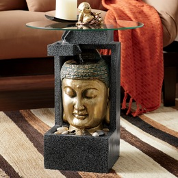 Buddha Fountain Table, , large