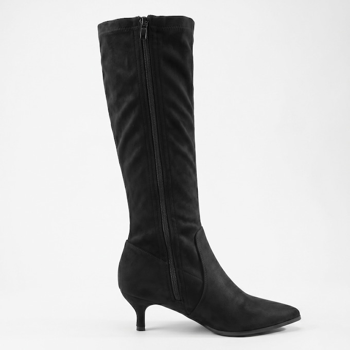 Amanda D'laurie Tall Faux-Suede Stretch Boot for Women, , large