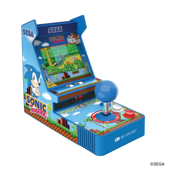 Sonic the Hedgehog Joystick Player Arcade, Blue, large
