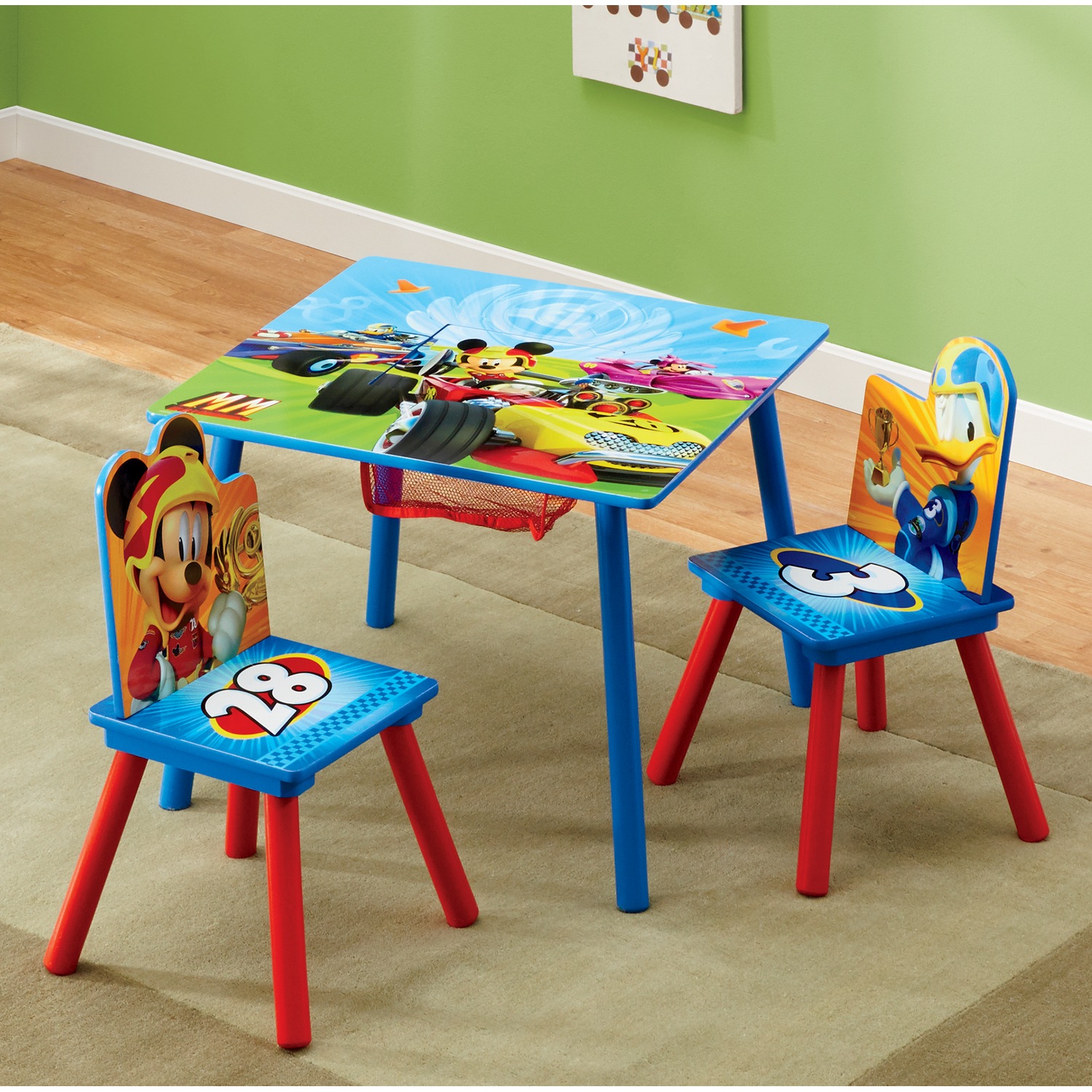 Licensed Children's Table and Chairs Set Montgomery Ward