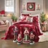 4-Piece Lit Resin Caroler Family, Multi, large
