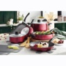 20-Piece Ceramic Metallic Cookware Set, , large