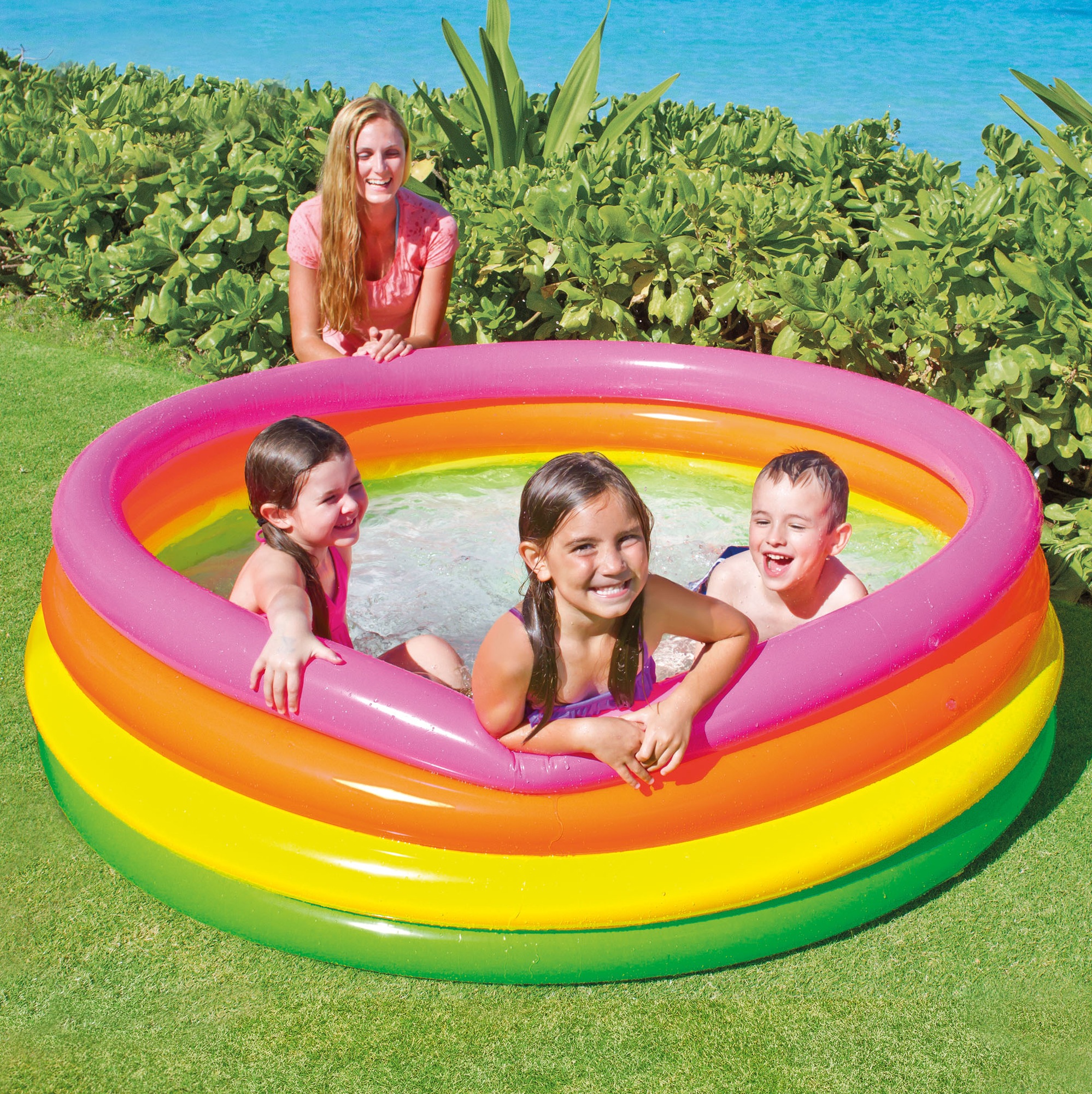 intex pool sunset glow