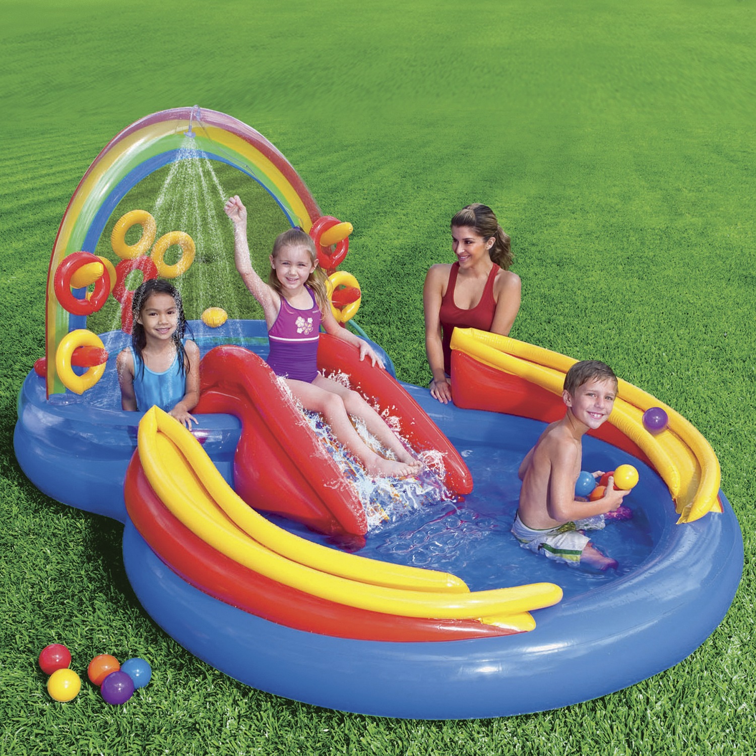 Intex Rainbow Ring Play Center Montgomery Ward