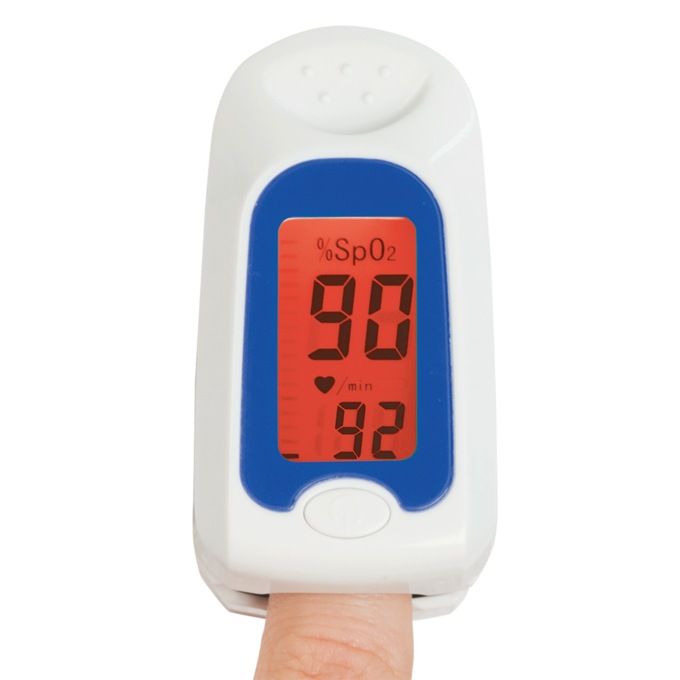 Color-Coded Oxygen Meter, , large