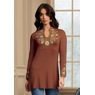 Natasha Embellished Tunic, , large