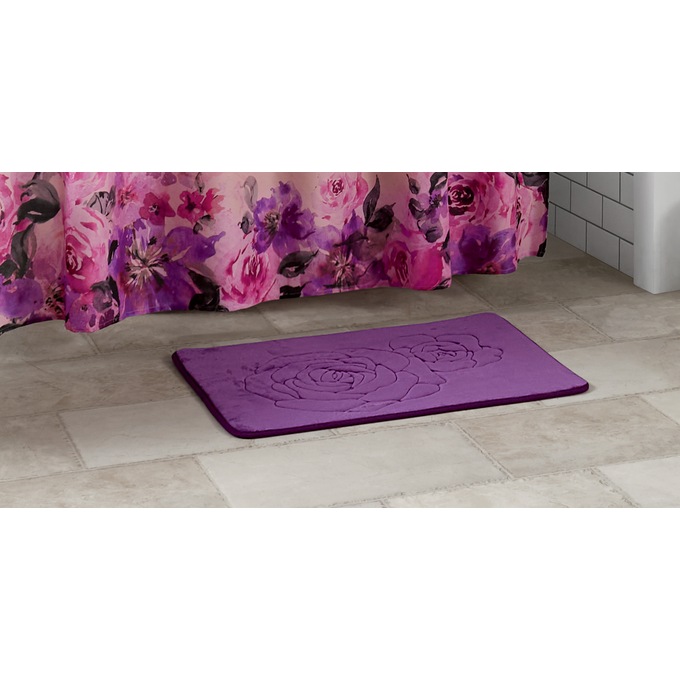 3-Piece Faith Floral Bath Set, , large