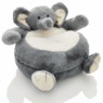 Animated Elephant Chair, Gray, large