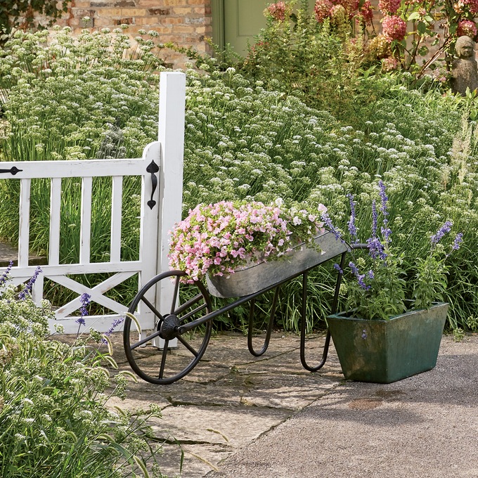 Metal Wheelbarrow, , large