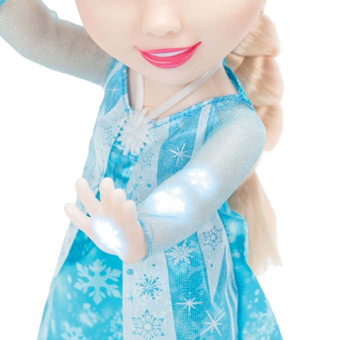 Lights & Sound Elsa Doll, Blue, large