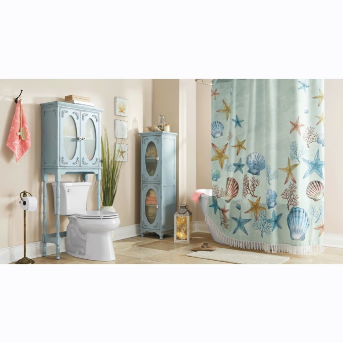 Key West Shower Curtain, , large