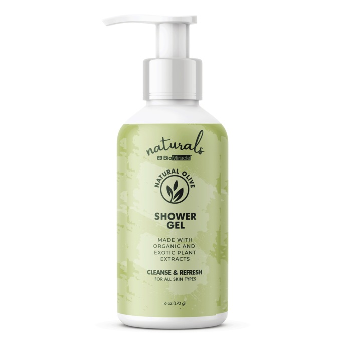 Naturals Olive Cleanse and Refresh Shower Gel, , large