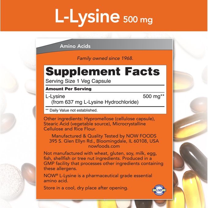 L-Lysine Veg Capsules, , large