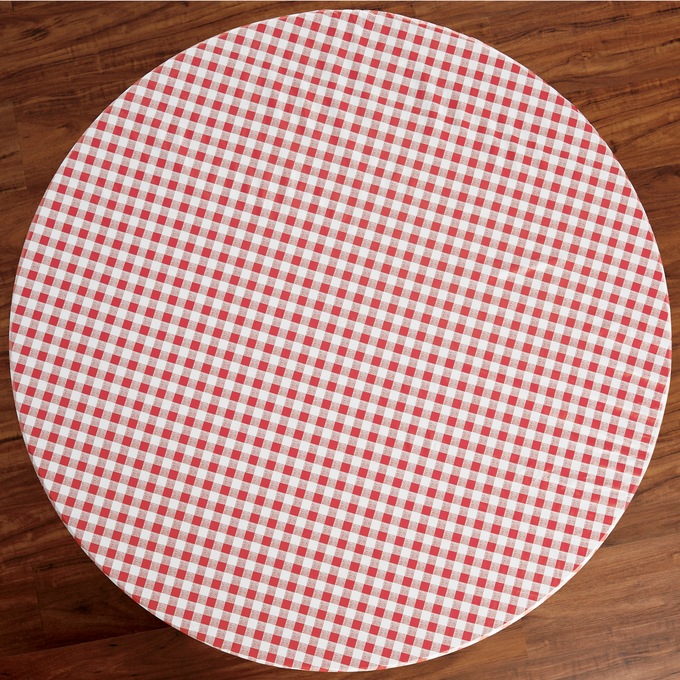 Retro Round Fitted Table Cover Montgomery Ward Retro Round Fitted Table Cover