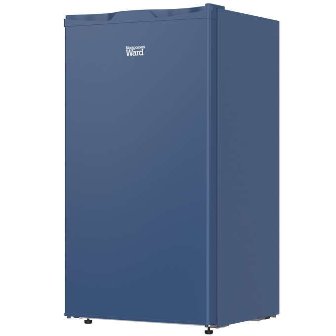 Montgomery Ward 3.2 cu. ft. Contemporary Fridge/Freezer, Gray or Blue, Marine, large
