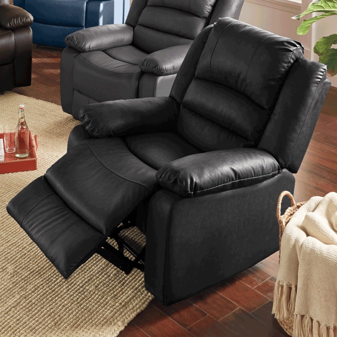 Overstuffed Recliner Montgomery Ward