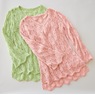 Crochet High-Low Sweater, , large