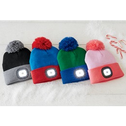 Kids&#39; Night Scout LED Beanie, , large