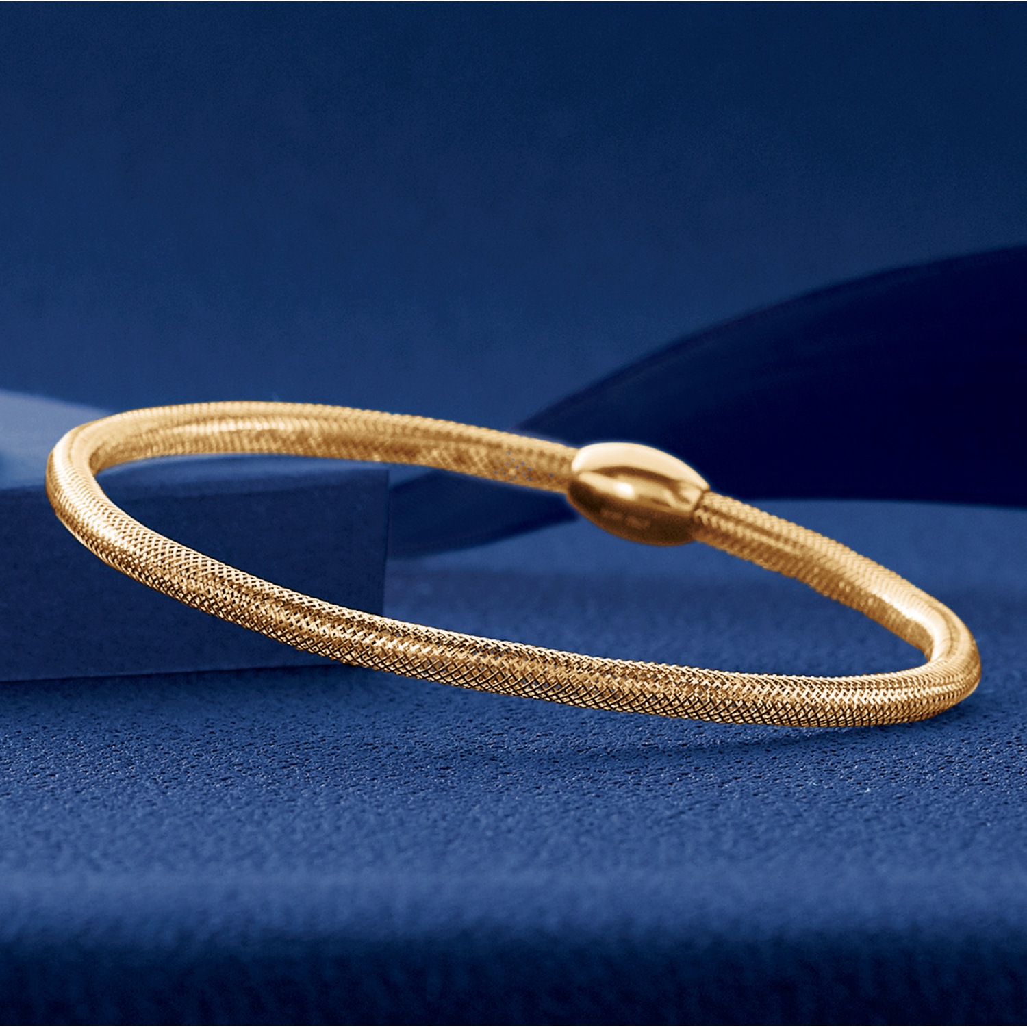 14K Gold Mesh/Stretch Bracelet Montgomery Ward