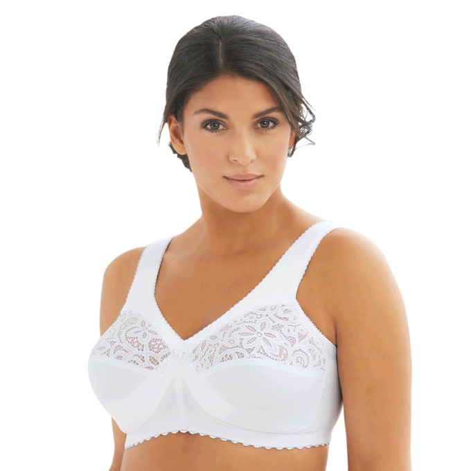 Glamorise® MagicLift® Cotton Full-Figure Support Bra, , large