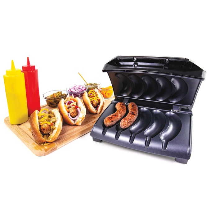 Homecraft Brat Grill, Stainless Steel Black, large