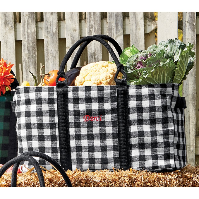 Personalized Farmhouse Utility Tote, , large