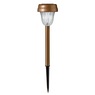 6-Piece Solar Stake Light Set, Bronze, large