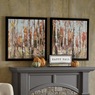 Set of 2 Birch Forest Framed Wall Art, , large
