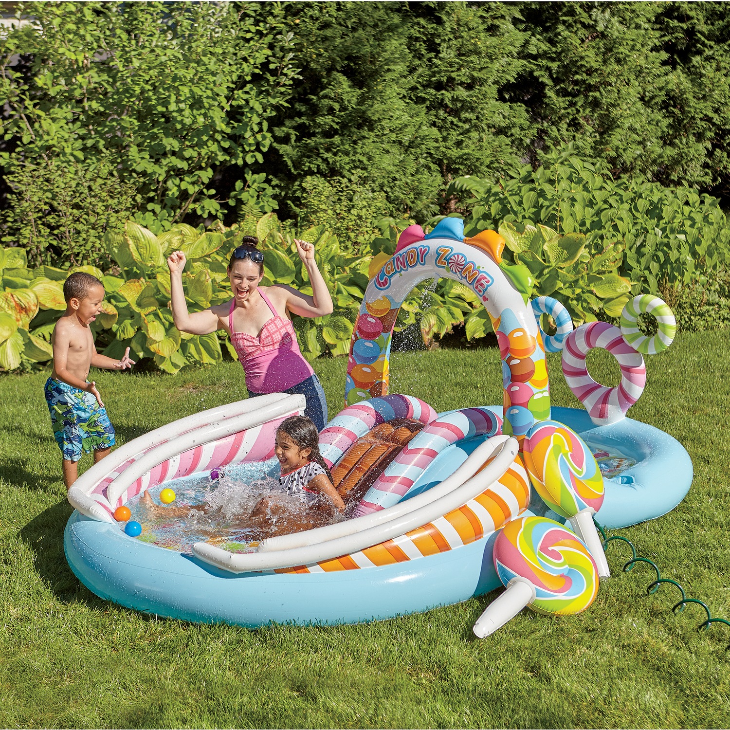 Candy Zone Kiddie Pool By Intex Montgomery Ward