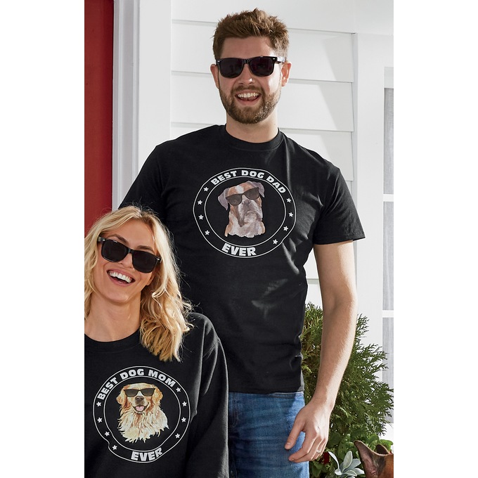 Best Dog Parent Ever T-Shirt, , large