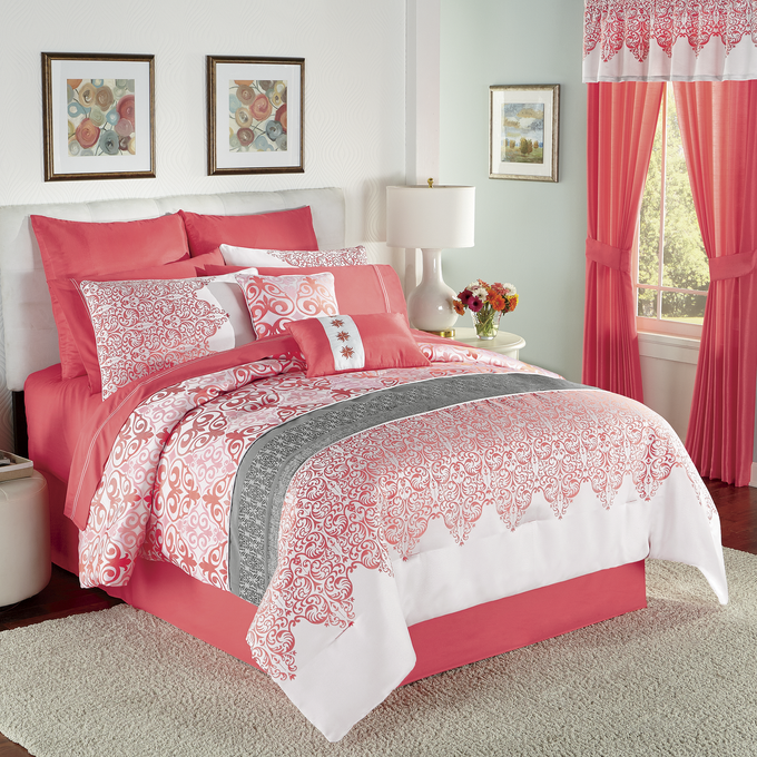 Kismet Woven Jacquard 10 Piece Bed Set