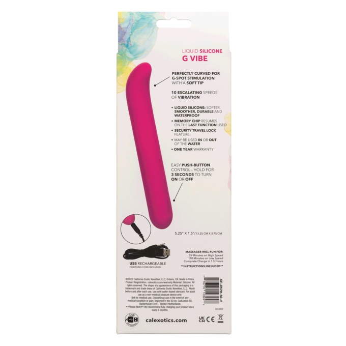 Bliss Liquid Silicone G Vibe By Calexotics, , large