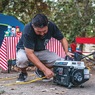 Pulsar 1200W/900W 2-Stroke Gas Generator, Black, large