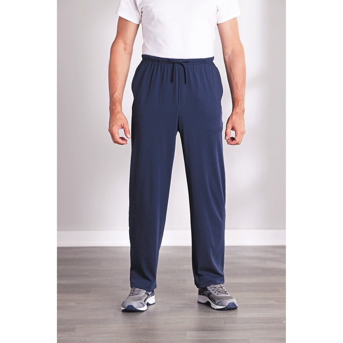 Men's Relaxed-Fit Drawstring-Waist Lounge Pant, , large