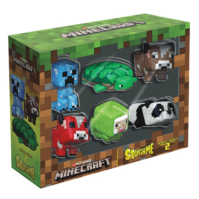 Minecraft SquishMe Plush Collector Set, , large