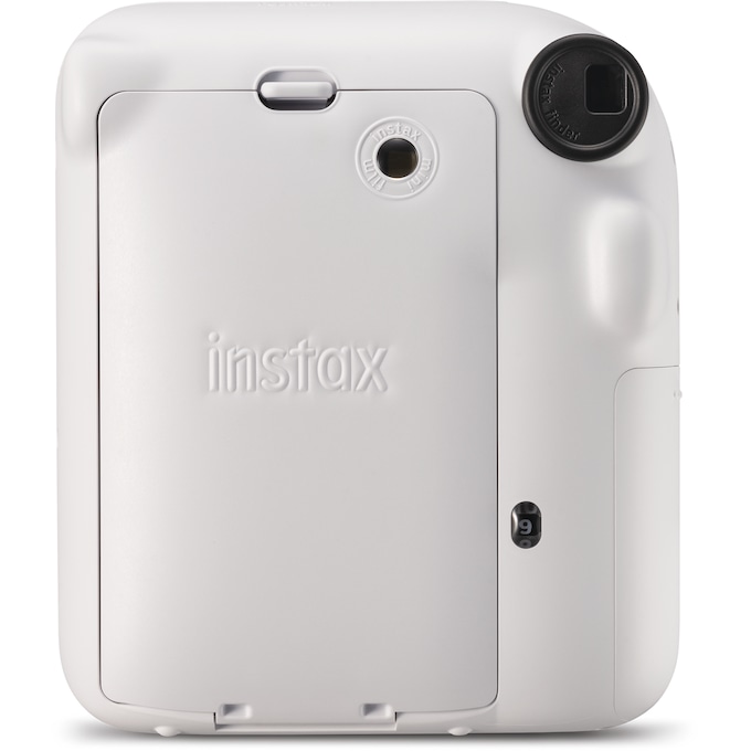 Fujifilm Instax Mini 12 Instant Camera with Built-In Selfie Mirror, Clay White, large