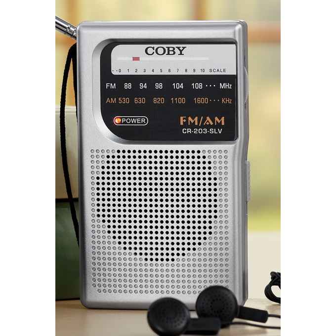 Coby PocketSize AM/FM Radio Montgomery Ward