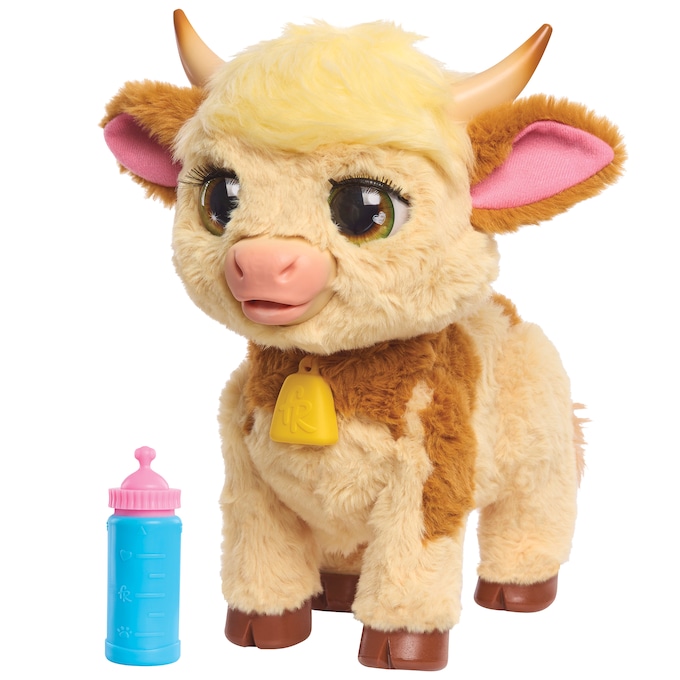 Furreal Maggie The Feed & Follow Cow, , large