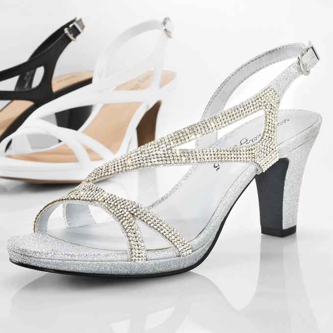 Easy Street Radiant Sandal with 2.5" Heel, , large