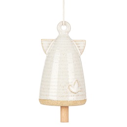Ceramic Hanging Angel Bell, , large