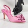 3-D Floral Slingback, , large