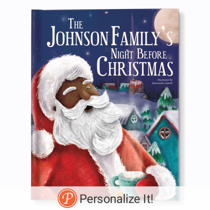 Our Family's Night Before Christmas Personalized Storybook, , large