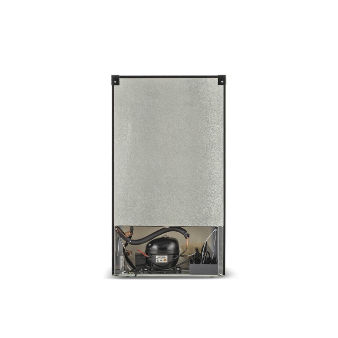 Frigidaire 3.1 cu. ft. Black Glass-Finish Fridge, Black, large