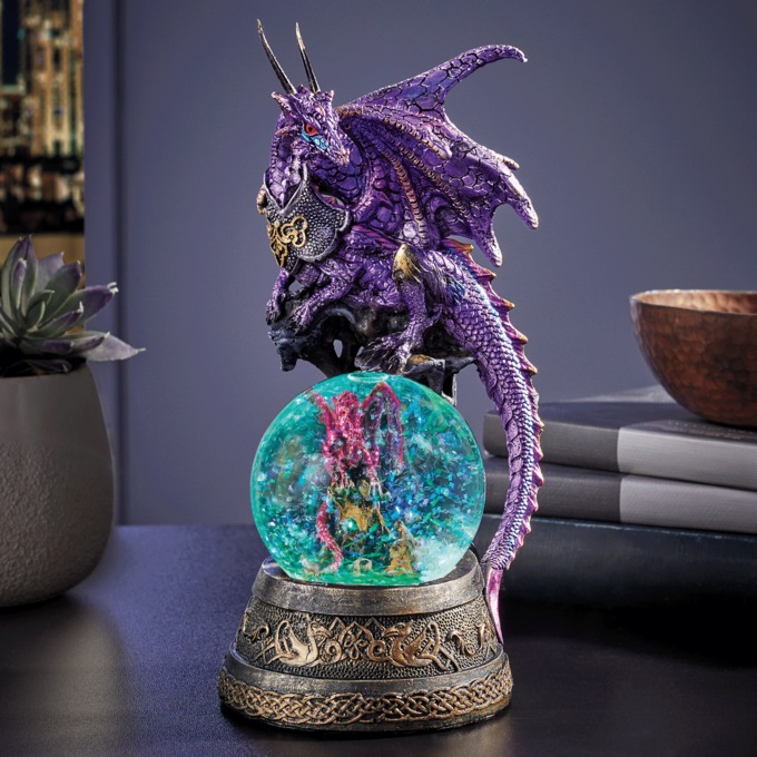 Mini Dragon Waterglobe, , large