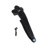 Long-Reach Cordless Battery Shaver with Adjustable Handle, Black, large