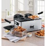 Chef Tested Double Tank Deep Fryer by Wards, , large