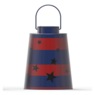 Americana LED Solar Lantern, , large