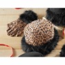 Fleece Hat and Glove Set with Faux-Fur Trim, , large