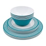 Chef Tested 42-Piece Mega Kitchen Set by Wards, Teal, large