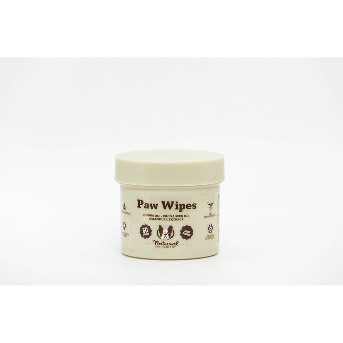 Natural Dog Paw Wipes, , large